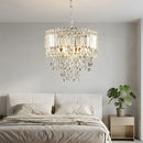 Luxury Pendant Lights Stainless Steel Crystal Chandelier For Living Room