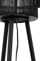 Floor lamp tripod 32x150 cm GRUARO matt black-ant. bronze
