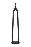 Floor lamp 30x135 cm XITTA wood matt black