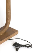 Floor lamp 35x20x119 cm PACECO wood grey-dark brown