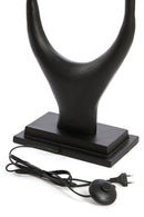 Floor lamp 2L 31x18x149 cm GAVI matt black