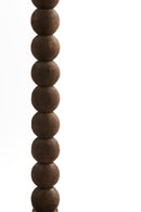 Floor lamp 35x35x130 cm VEGLIO wood matt dark brown
