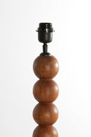 Floor lamp 35x35x130 cm VEGLIO wood oil brown