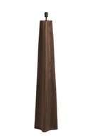 Floor lamp 23x23x125 cm NAVELLI wood matt grey-brown