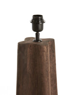 Floor lamp 23x23x125 cm NAVELLI wood matt grey-brown