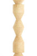 Floor lamp 23x133 cm EDIE wood matt natural
