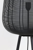Floor lamp tripod 37x147 cm ADETA matt black