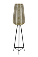 Floor lamp tripod 37x147 cm ADETA gold+matt black