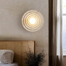 Wabi-sabi Round Circle Indoor Wall Lamp