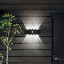 IP65 Modern Up and Down LED PIR Outdoor Wall Light