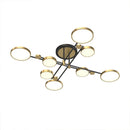 Minimalist Modern Creative Ring Ceiling Lights for Bedroom