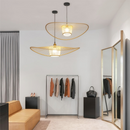 Vintage Bamboo Woven Wicker Handmade Rattan Pendant Light