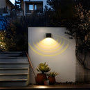 Dusk-to-Dawn Solar Sensor Outdoor Wall Lights for Hallway Patio Porch