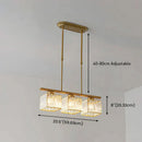 Modern Art Deco Glass Kitchen Island Lamps