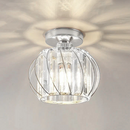 Nordic Simple Globular Glass Hallway Pendant Lighting