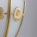 Glass Brass Ceiling Lights