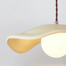 Modern Style Hat Shade Wabi-Sabi Pendant Light