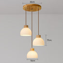 Creative Bowl-shaped Glass Bedroom Pendant Lamp Fixtures