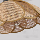 Simple Rattan Design Living Room Pendant Light