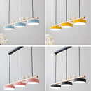 Modern LED Pendant Lamps for Kitchen Nordic Wood Ceiling Hanging lamp