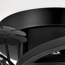 Crystal Black Semi Flush Ceiling Lights For Living Room