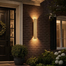 Modern Outdoor Aluminium Elevate Wall Light for Patio Garden Porch