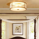 Modern Minimalism Glass Round Ceiling Lamps