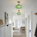 Mid century close to ceiling lights for hallway