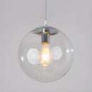 Modern Globe Pendant Light Sphere Glass For Living Room Kitchen