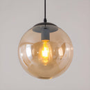 Nordic Simple Round Glass Kitchen Hanging Pendant Light