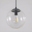 Modern Globe Pendant Light Sphere Glass For Living Room Kitchen