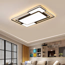 Modern Simple Square Shape LED Flush Mount Ceiling Light