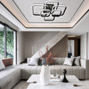 Nordic Creativity Multi-square Living Room LED Ceiling Light