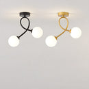 Creative Hallway Glass Ceiling Light