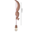 Simple Squirrel Resin Pendant Light