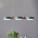 Modern Dining Rooms Cylinder Multi Light Pendant