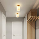 Gold Mini Glass Hallway Ceiling Light