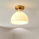Gold Mini Glass Hallway Ceiling Light