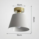 Modern Conical Iron Shape Ceiling Light