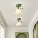 Creative Flower Shape Mini Artistic Ceiling Light