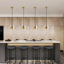 Modern Metal Glass Pendant Light