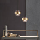 Modern Metal Glass Pendant Light