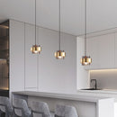 Modern Metal Glass Pendant Light