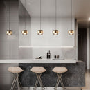 Modern Metal Glass Pendant Light