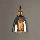 Nordic Clear Glass Bedside Pendant Light
