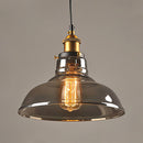 Nordic Clear Glass Bedside Pendant Light