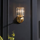 Luxury Clear Crystal Small Wall Light