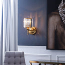 Luxury Clear Crystal Small Wall Light
