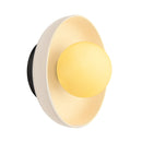 Minimalist Ceramic Stained Yellow Wall Light
