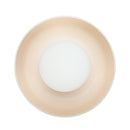 Minimalist Ceramic Stained Yellow Wall Light
